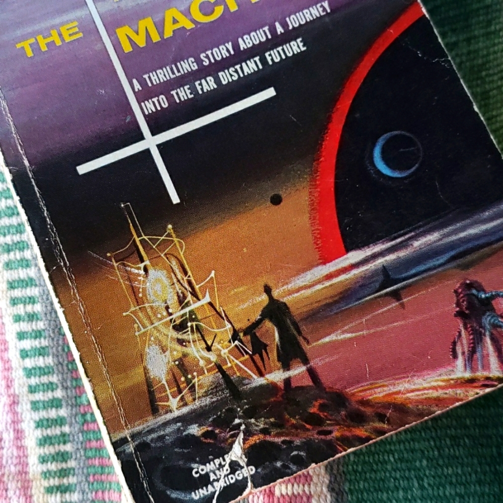 HG WELLS 1960s The Time Machine sci fi paperback book